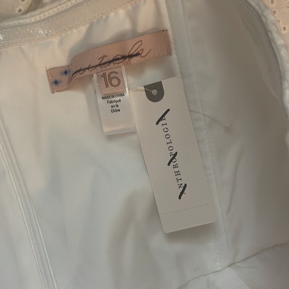 Anthropologie Hutch Women's White Dress - Picture 7 of 7